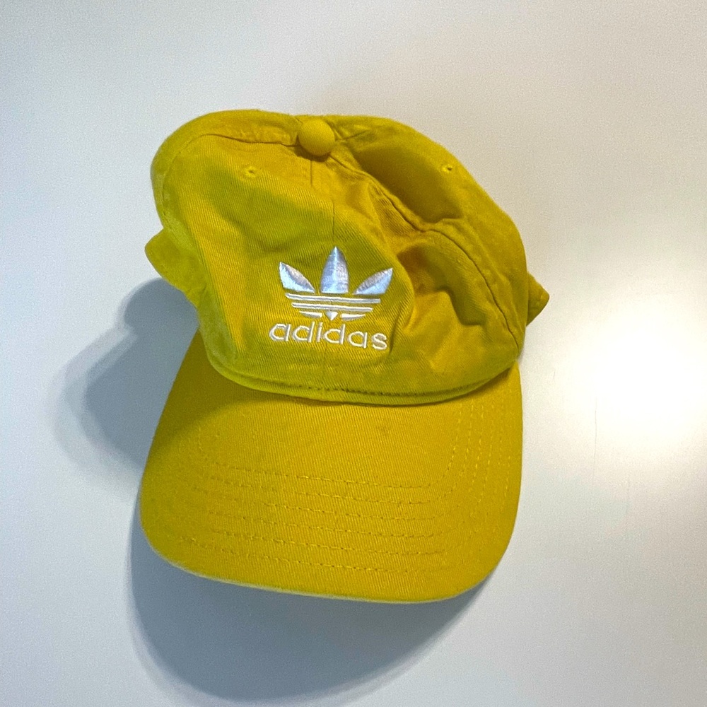 Gently Used Yellow Adidas hat